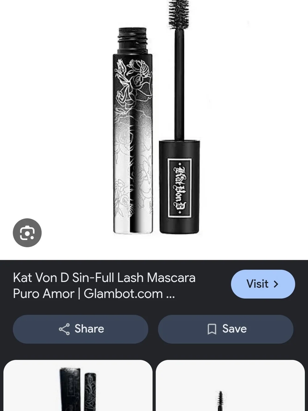 Kat Von D volumizing formula